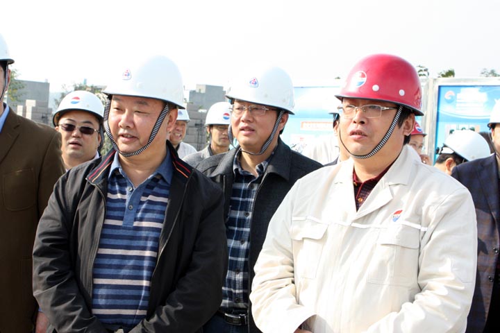 原绵阳市政协主席张世虎考察旭虹公司